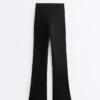 Pantalones acampanados de talle alto Comfortlux