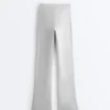 Pantalones acampanados de talle alto Comfortlux Pantalones acampanados de talle alto Comfortlux