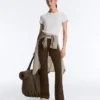 Pantalones acampanados de talle alto Comfortlux Pantalones acampanados de talle alto Comfortlux