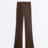 Pantalones acampanados de talle alto Comfortlux Pantalones acampanados de talle alto Comfortlux