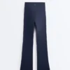 Pantalones acampanados de talle alto Comfortlux Pantalones acampanados de talle alto Comfortlux