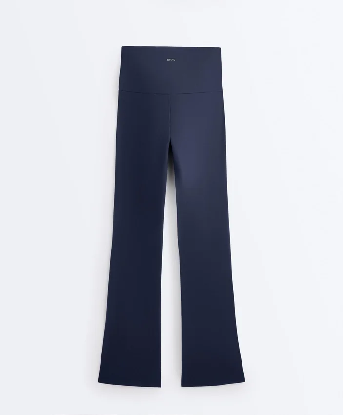 Pantalones acampanados de talle alto Comfortlux Pantalones acampanados de talle alto Comfortlux