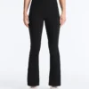 Pantalones acampanados de talle alto Evermove Pantalones acampanados de talle alto Evermove