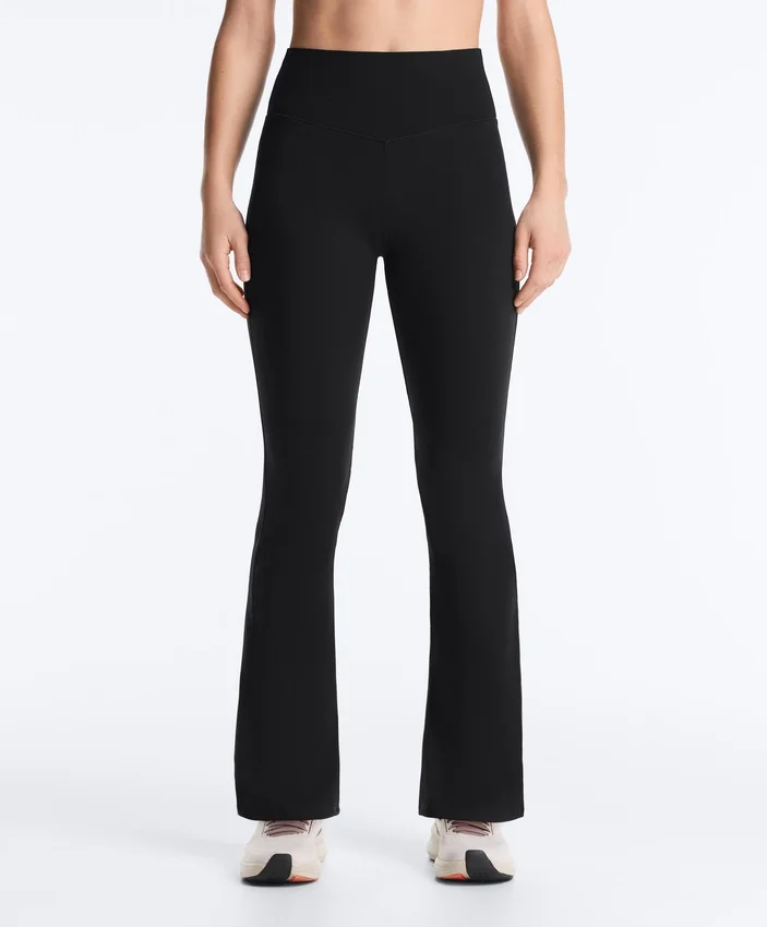 Pantalones acampanados de talle alto Evermove Pantalones acampanados de talle alto Evermove