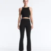 Pantalones acampanados de talle alto Evermove Pantalones acampanados de talle alto Evermove