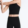 Pantalones acampanados de talle alto Evermove Pantalones acampanados de talle alto Evermove