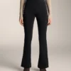 Pantalones acampanados extra cálidos sin costuras y de talle superalto
