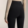 Pantalones acampanados extra cálidos sin costuras y de talle superalto