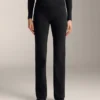 Pantalones acampanados sin costuras, de cintura alta y muy cálidos Pantalones acampanados sin costuras, de cintura alta y muy cálidos