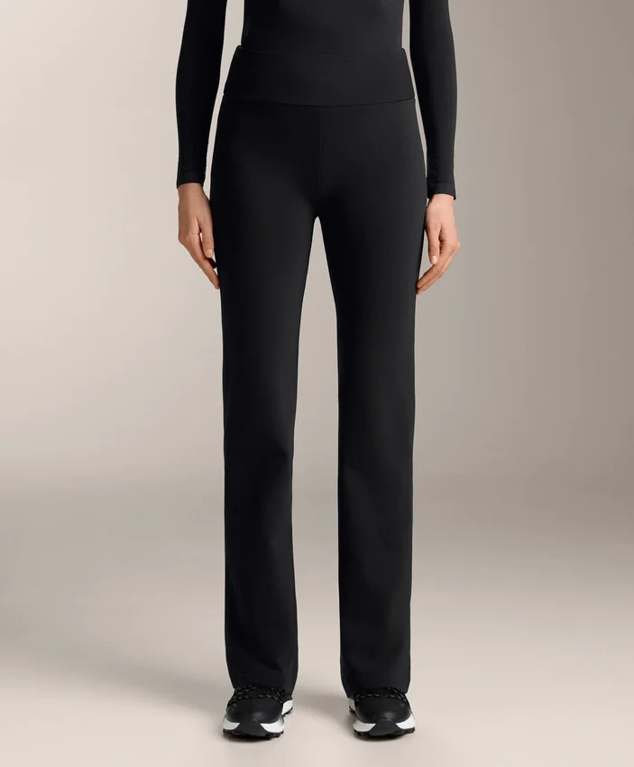 Pantalones acampanados sin costuras, de cintura alta y muy cálidos Pantalones acampanados sin costuras, de cintura alta y muy cálidos