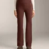 Pantalones acampanados sin costuras, de cintura alta y muy cálidos Pantalones acampanados sin costuras, de cintura alta y muy cálidos