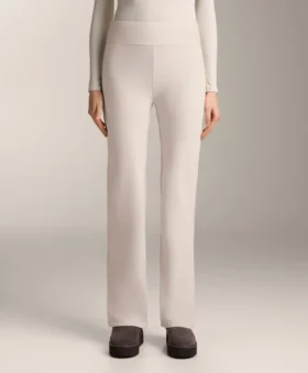 Pantalones acampanados sin costuras, de cintura alta y muy cálidos Pantalones acampanados sin costuras, de cintura alta y muy cálidos