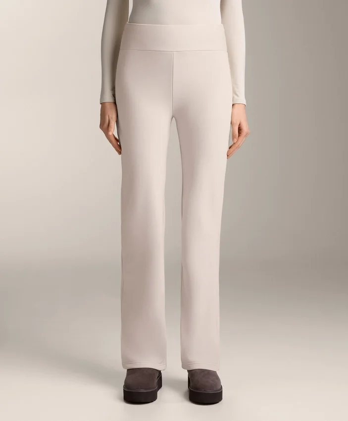 Pantalones acampanados sin costuras, de cintura alta y muy cálidos Pantalones acampanados sin costuras, de cintura alta y muy cálidos
