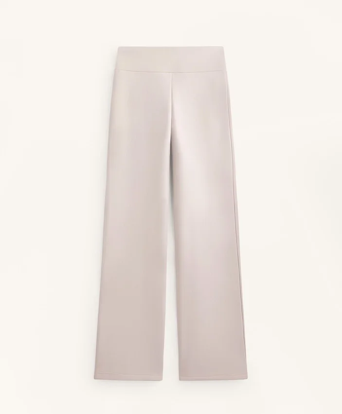 Pantalones acampanados sin costuras, de cintura alta y muy cálidos Pantalones acampanados sin costuras, de cintura alta y muy cálidos