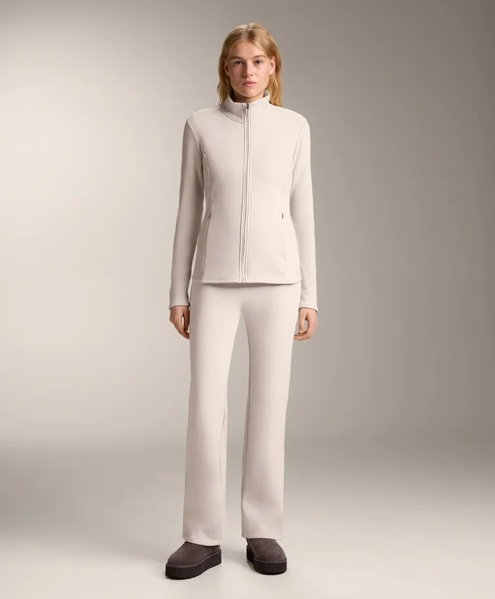 Pantalones acampanados sin costuras, de cintura alta y muy cálidos Pantalones acampanados sin costuras, de cintura alta y muy cálidos
