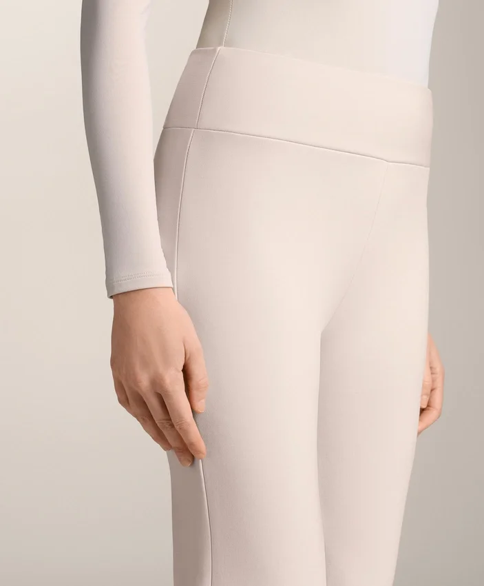 Pantalones acampanados sin costuras, de cintura alta y muy cálidos Pantalones acampanados sin costuras, de cintura alta y muy cálidos