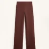 Pantalones acampanados sin costuras, de cintura alta y muy cálidos Pantalones acampanados sin costuras, de cintura alta y muy cálidos