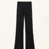 Pantalones acampanados sin costuras, de cintura alta y muy cálidos Pantalones acampanados sin costuras, de cintura alta y muy cálidos