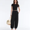 Pantalones bombachos 100 % cupro