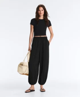 Pantalones bombachos 100 % cupro