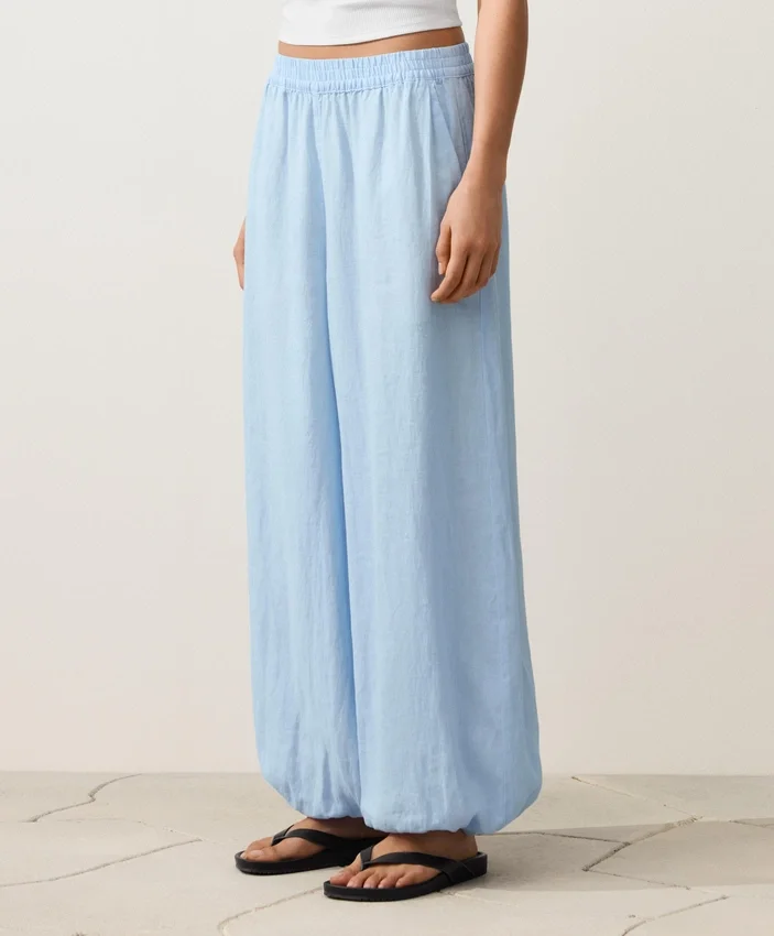 Pantalones bombachos 100 % lino Pantalones bombachos 100 % lino