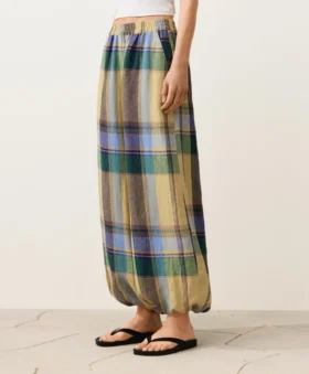 Pantalones bombachos 100 % lino