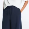Pantalones bombachos de mezcla de algodón
