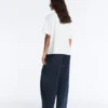 Pantalones bombachos de mezcla de algodón
