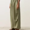 Pantalones bombachos tipo cargo 100 % lino