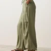Pantalones bombachos tipo cargo 100 % lino