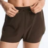 Pantalones cortos 2 en 1 de talle medio y tacto Light Touch