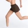 Pantalones cortos 2 en 1 de talle medio y tacto Light Touch