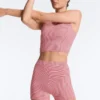 Pantalones cortos a rayas de talle alto Comfortlux de 5 cm
