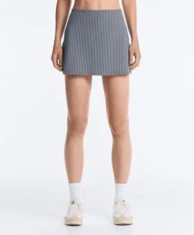 Pantalones cortos a rayas de talle alto Evermove Pantalones cortos a rayas de talle alto Evermove