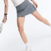 Pantalones cortos a rayas de talle alto Evermove Pantalones cortos a rayas de talle alto Evermove