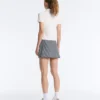 Pantalones cortos a rayas de talle alto Evermove Pantalones cortos a rayas de talle alto Evermove
