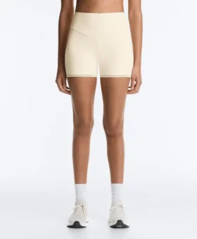Pantalones cortos de 10 cm de Comfortlux con cintura alta y detalle calado
