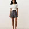 Pantalones cortos de lino 100 %