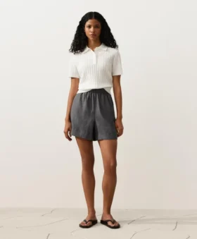Pantalones cortos de lino 100 %