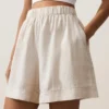 Pantalones cortos de lino 100 %