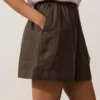 Pantalones cortos de lino 100 %