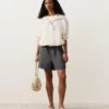 Pantalones cortos de lino 100 %
