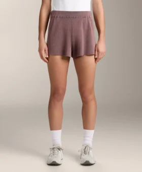 Pantalones cortos de punto lavado Pantalones cortos de punto lavado