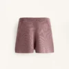 Pantalones cortos de punto lavado