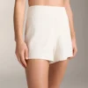 Pantalones cortos de punto lavado