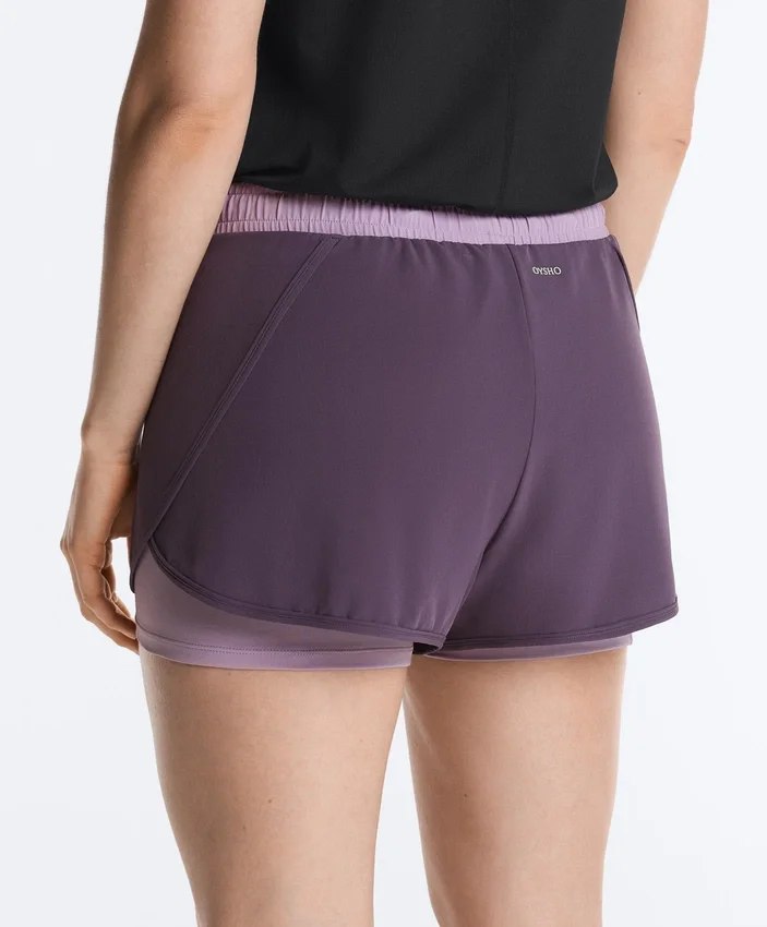 Pantalones cortos técnicos 2 en 1 Pantalones cortos técnicos 2 en 1