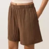 Pantalones cortos tipo bermuda 100 % algodón