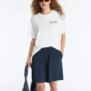 Pantalones cortos tipo bermuda 100 % algodón