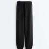 Pantalones de chándal ajustados de punto elástico modal Soft Touch de tacto suave Pantalones de chándal ajustados de punto elástico modal Soft Touch de tacto suave