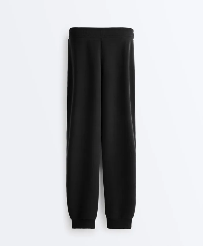 Pantalones de chándal ajustados de punto elástico modal Soft Touch de tacto suave Pantalones de chándal ajustados de punto elástico modal Soft Touch de tacto suave